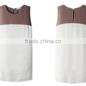Maxnegio Fashion Woman Chiffon Straight Casual Dress thumbnail-5