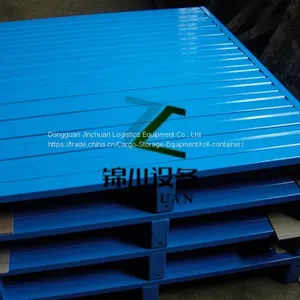Durable Warehouse Steel Flat Pallet / Steel Metal Pallet thumbnail-1