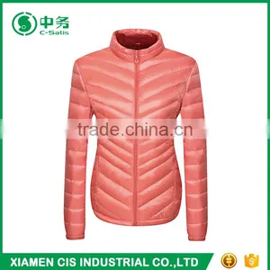 High Quality Winter Keep Warm Women Goose Down Feather Jacket thumbnail-2