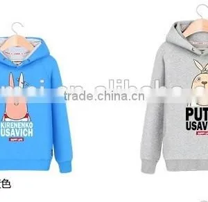 Fashional Design Couple Sweatshirt With Hood Popular Among Adults thumbnail-1