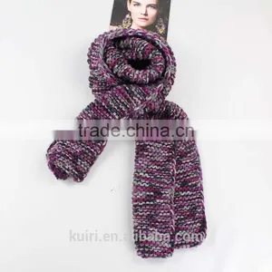 2016 New Fashion South Korea Coarse Wool Handmade Women Scarves in Winter Korean Knitting Scarf Lovers Thickening thumbnail-3