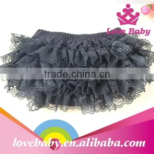 Newest Boutique Baby Girl Ruffle Shorts Bloomer Summer Cotton Underwear thumbnail-5
