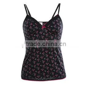 Ladies Printed Bra & Camisole Underwear Set thumbnail-1