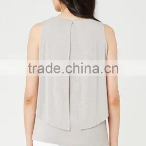 Sleeveless Maternity Clothes Tank Tops Breastfeeding Clothing thumbnail-6
