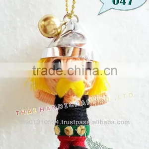 Handmade Keychains Keyrings Voodoo Doll String Accessories Bag Gifts thumbnail-1