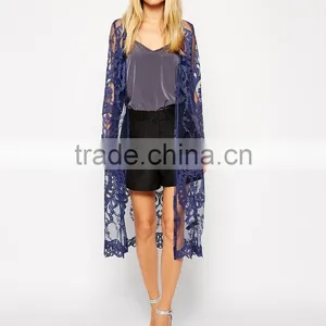 Kimono Duster in Lace thumbnail-1
