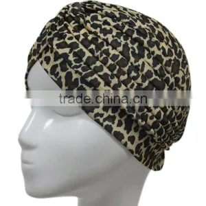 Men and Women Solid Color Bow Head Hat Outdoor Sunscreen Scarf Cap Watermelon Cap Cap Cap Cap Can be Folded thumbnail-5