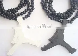 Cheap Price Hip Hop Wooden Beads Necklace Style thumbnail-1