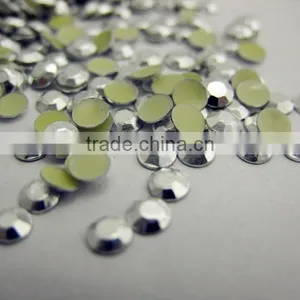 Crystal Octagon Beads China Quality Aluminum Gold 3mm Rhinestud Hot Fix Octagon thumbnail-1