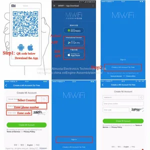 Xiaomi WiFi Router 3 Smart Router 4 Antennas 1167Mbps 802.11ac B/g/n WIFI Dual Band 2.4G/5G Supports APP Control thumbnail-3