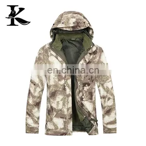 Mens Camouflage Tactical Jacket Waterproof 3 in 1winter Jacket thumbnail-3