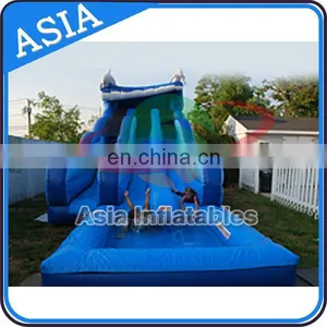 Double Lane Commercial Inflatable Water Slide, Pool Water Slide thumbnail-2