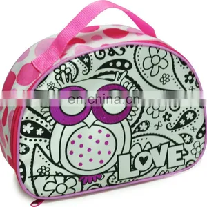 DIY Painting Satin Handbag for Kids With Color Markers thumbnail-1
