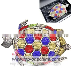 Turtle Stoneslatest Ladies Party Clutch Purse Wedding Purses thumbnail-1