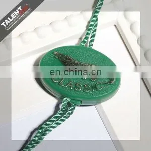 Custom Garment Brand Name Logo Plastic Seal Tag String thumbnail-6