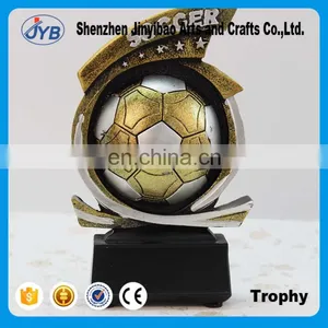 Creative Design Resin Material Souvenir Football Soccer Match Trophy thumbnail-1