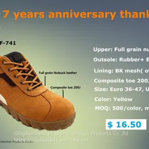 Hot Selling Safety Shoes thumbnail-3