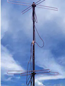 High Gain Double Cross Horizontal Polarization Antenna / FM Transmission Antenna thumbnail-1