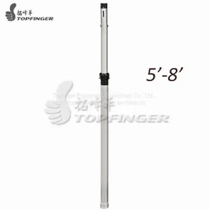 2 Section 4'-7' Adjustable Upright Pipe And Drape For Sale thumbnail-2