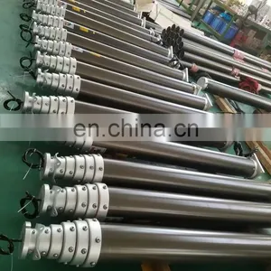 Telescopic Tripod Mast Pole and Pneumatic Telescopic Antenna Mast thumbnail-3
