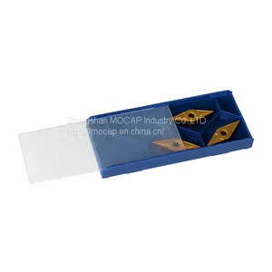 Plastic Packaging Box for Carbide Inserts With Quick Press Closure of Lid Insert Box IB thumbnail-5