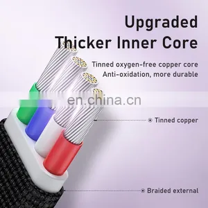 Remax 2.1A Aluminum Alloy 1M 2M Mobile Data Micro Cable Usb Type c to Usb Cable For Lightning to Usb Cable Mfi thumbnail-3