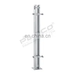 PEMCO Competitive Price Outdoor Frosted Glass Balcony Balustrade thumbnail-1