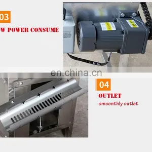 QE-150 Easy Handle and Factory Directly Supply Fully Automatic Quail Egg Stripper Price For Sale/Food Processing Machine thumbnail-6