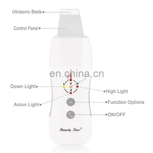 Beauty Star Skin Scrubber Massager Machine Facial Skin Deeply Cleaning Device Anion Face Skin Care Peeling Lifting Scrubber thumbnail-4