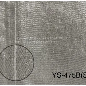 98%Cotton 2%Spandex Twill Sliver Coating Fabric thumbnail-1