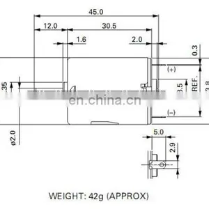 RC-280SA DC Motor for Pump, Toys thumbnail-3