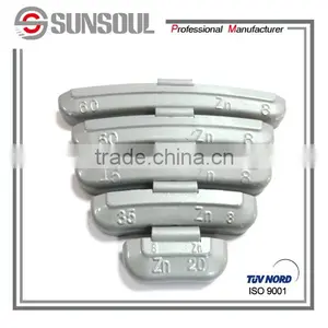 Farm Tractor Zinc Clip-On Tire Wheel Weight thumbnail-1