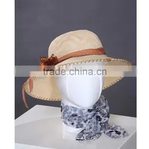 Fiberglass Female White Head Mannequin Dispaly Jewelry/ Hat /scarf/wig Mannequin Head H1084 thumbnail-3