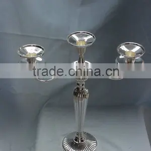 3 Lite Candlestick Candelabra For Home Decor thumbnail-1