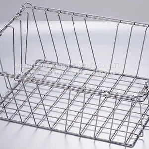 Sterilization Sterile Goods Wire Baskets SPRI Size Top Access Sterile Goods Baskets thumbnail-4