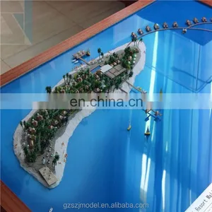 Architectural Design of House 3d Visualization Miniature Zone Plan Hotel Building Model thumbnail-1