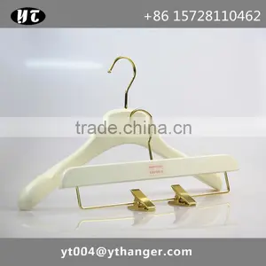 High End Antislip Wooden Hanger and Pants Hanger With Custom Size and Logo thumbnail-1