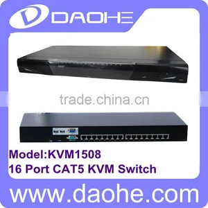 16 Port Cat5 Combo Free Kvm Switch thumbnail-1