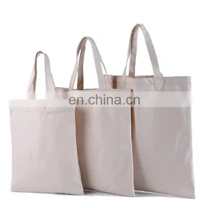 Custom Logo Printed Cheap Reusable Shopping Bags Plain Blank Cotton Canvas Tote Bag thumbnail-4