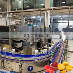 Juicer Production Line Processing Machine 3in1 Bottle Juice Filling Machine Line thumbnail-2
