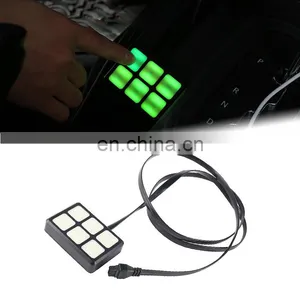 Automatic Dimmable ON-Off LED 6 Gang Switch Panel Relay System Circuit Control Box for Car Accessories thumbnail-3