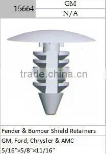 Fender & Bumper Shield Retainer CHRY:3691590 thumbnail-1