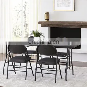 6ft Outdoor Furniture Dining Folding Table Events Picnic Rectangle Plastic Tables Portable Plastic Folding Tables thumbnail-1