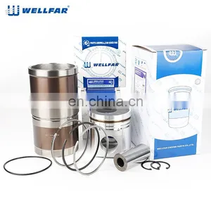 Wellfar Marine Engine Parts 4BT 3.9l Pistons Liners For Cummins thumbnail-4