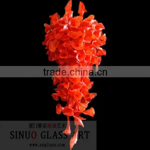 Modern Blown Glass Wall Light thumbnail-1
