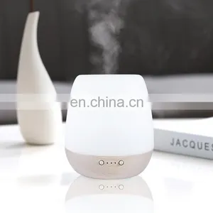 Essential Oil Diffuser Handmade Grass&White Oak Wood Aromatherapy Humidifier With Adjustable Mist Mode&Night Light thumbnail-3
