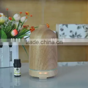 100ml Wood Essential Oil Diffuser LED Light Aroma Diffuser thumbnail-5