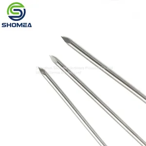 Shomea Customized Electrolytic Polishing Medical Grade 304/316 Solid Stainless Steel Prismatic Needle thumbnail-1