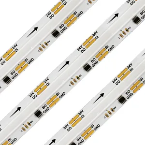 New Trends Dam Type COB Digital RGB LED Strip COB RGB LED Strip Light High Density Without Dark Area New Dam Type COB Strip thumbnail-3