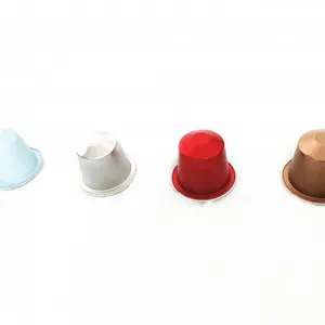 Reusable Aluminum Foil Nespresso Coffee Capsules With Lid thumbnail-1